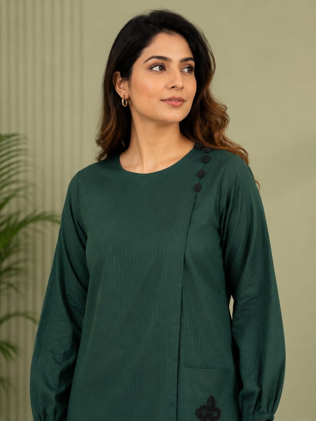 Green Article | Tailored Evening Set with a Polished Finish - The Luxe Edit by NourePalette