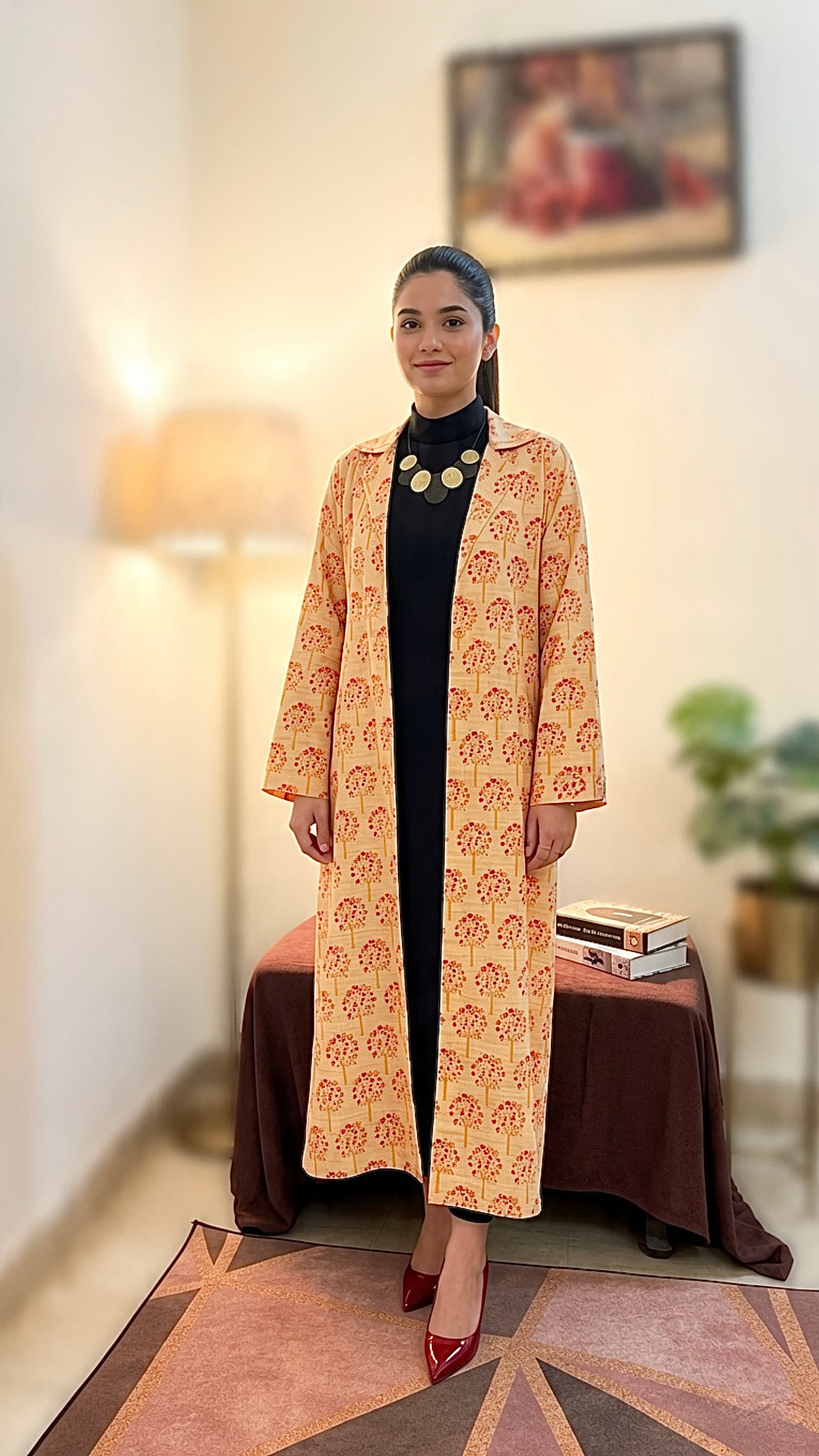 Autumn Bloom 2-Piece Khaddar Set - Everyday Edit by NourePalette